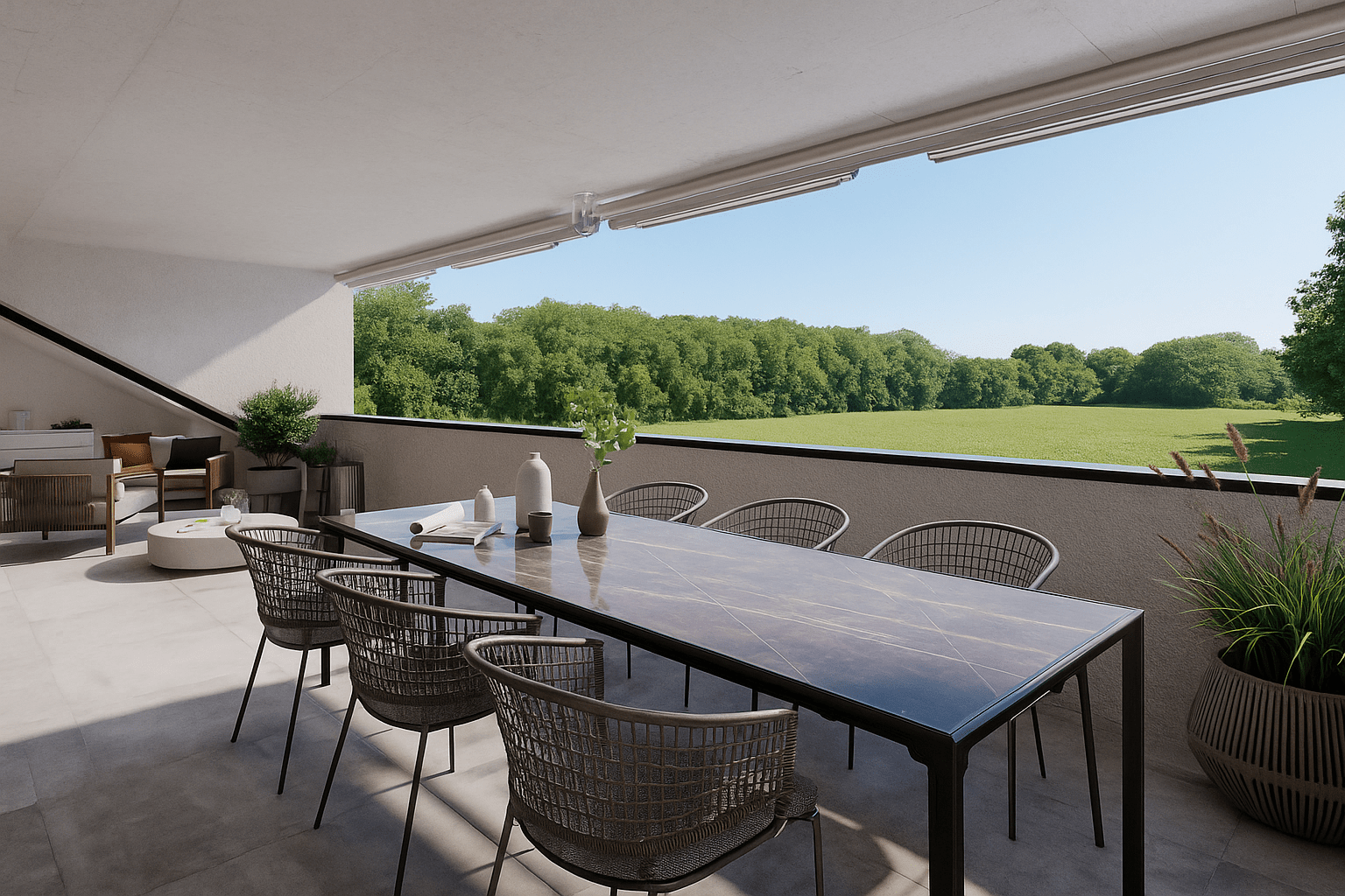 DG Wohnung Kupferbergstraße Terrasse